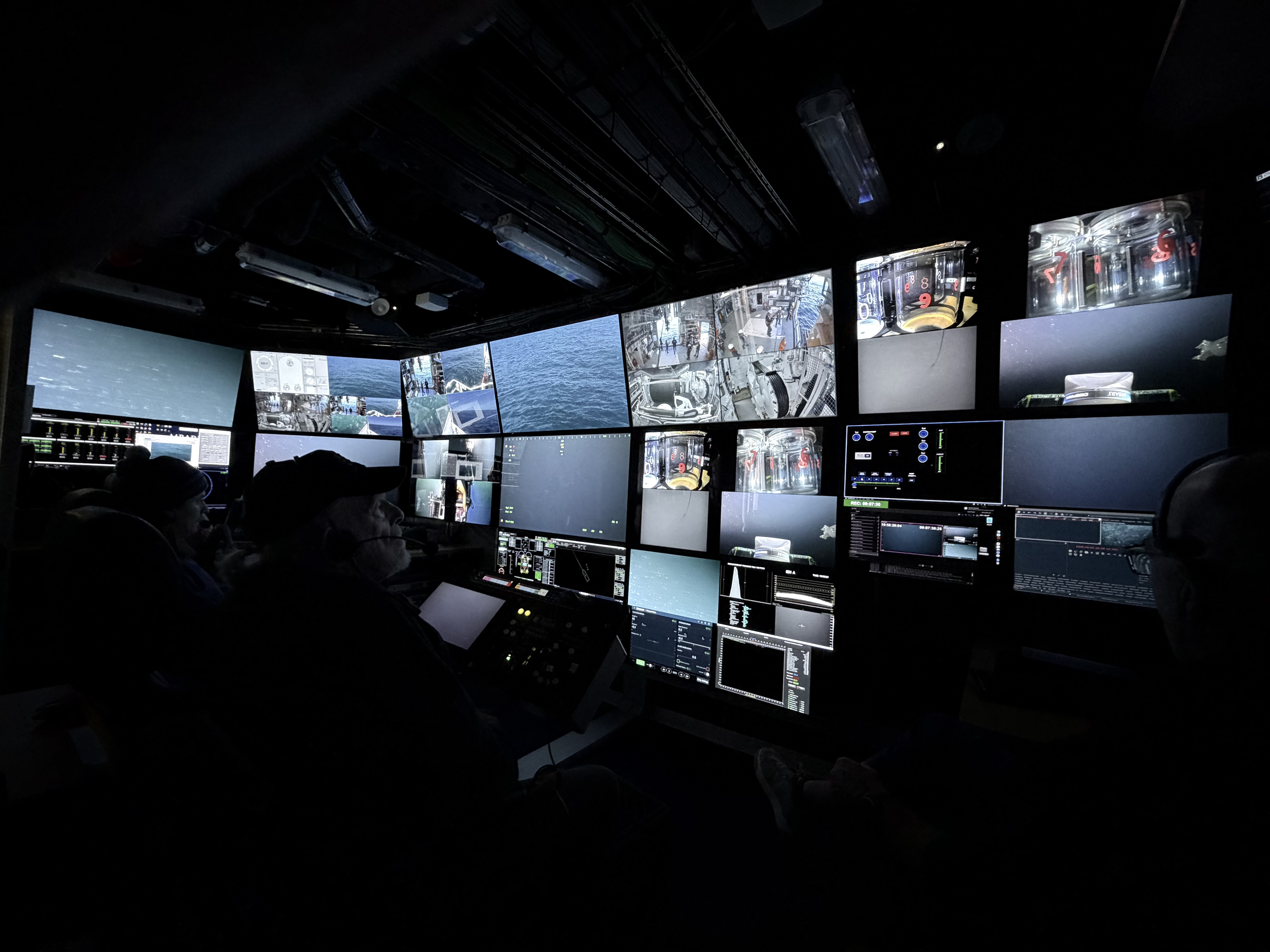 Inside control room